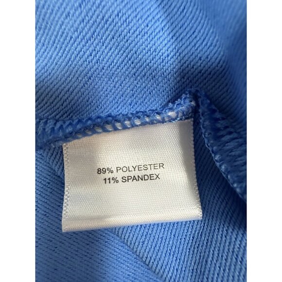 Peter Millar Mens Perth Performance 1/4 Zip Size XL Blue Boca Raton Golf Club - Picture 12 of 13